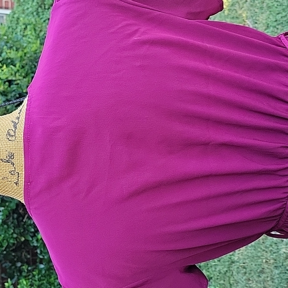 NEW Motherhood Maternity Wrap Top with Satin Trim - Picture 17 of 17